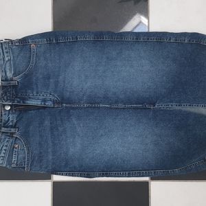 Pencil denim Skirt H&M NWT